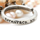 ティファニー Tiffany & Co トルセード パール パールホワイト×ピンク シルバー925 パール ネックレス シルバー金具 パロマピカソ SV925 淡水パール 10連 チョーカー