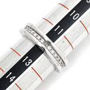 ブルガリ BVLGARI ビーゼロワン B-zero1 XS パヴェダイヤ ホワイトゴールド K18WG ダイヤモンド #52(JP12) リング 指輪 750WG 18金 1バンドリング 12号