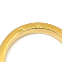 カルティエ Cartier ヴィンテージ エマイユリング ブルー×イエローゴールド K18YG リング 指輪 Au750 18K YG 青 9号