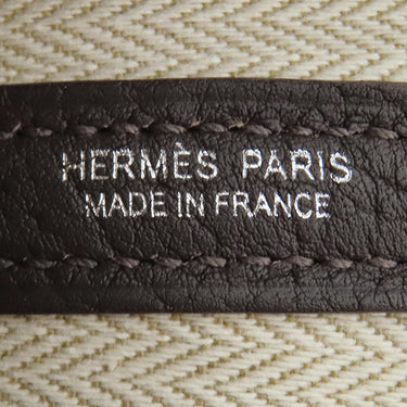 エルメス HERMES ネオ ガーデン23 ベブラン ネゴンダ トートバッグ シルバー金具 新品 未使用 茶 オールレザー 2026年製
