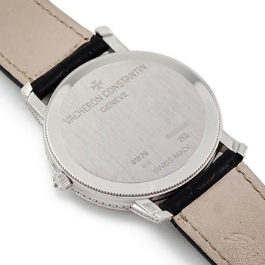 腕時計 ヴァシュロン・コンスタンタン VACHERON CONSTANTIN パトリモニー トラディショナル 81579/000G-9413 手巻き メンズ K18WG無垢 純正ダイヤ