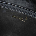 シャネル CHANEL マトラッセ カメラバッグ ブラック ラムスキン ショルダーバッグ ゴールド金具 フリンジ 黒