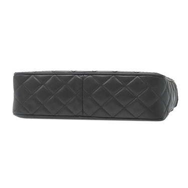 シャネル CHANEL マトラッセ カメラバッグ ブラック ラムスキン ショルダーバッグ ゴールド金具 フリンジ 黒