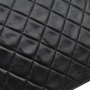 シャネル CHANEL マトラッセ カメラバッグ ブラック ラムスキン ショルダーバッグ ゴールド金具 フリンジ 黒