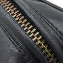 シャネル CHANEL マトラッセ カメラバッグ ブラック ラムスキン ショルダーバッグ ゴールド金具 フリンジ 黒