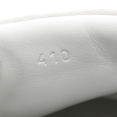 エルメス HERMES バウンシング H242810Z ホワイト カーフ シェーブルヴェロア #41 スニーカー 新品 未使用 白 黒 Hロゴ 26cm 26.5cm