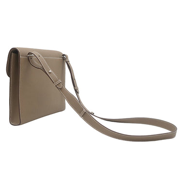 エルメス HERMES サックアデペッシュ メッセンジャー29 エトゥープ トゴ ショルダーバッグ シルバー金具 グレージュ