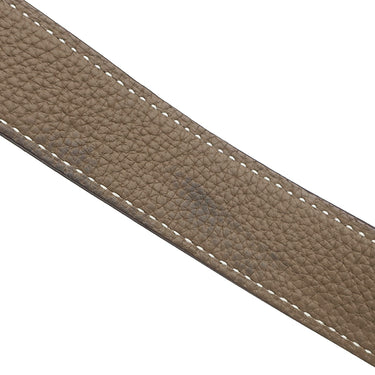 エルメス HERMES サックアデペッシュ メッセンジャー29 エトゥープ トゴ ショルダーバッグ シルバー金具 グレージュ