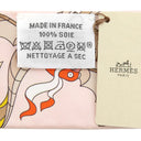 エルメス HERMES ツイリー H064281S 01 ローズナークル×ヴェールアマンド×マルチカラー シルク スカーフ 【アカデミア・イピカ/Academia Hippica】