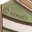 エルメス HERMES ツイリー H064299S ヴェールアマンド×ブルージーン×カネル シルク スカーフ 新品 未使用 【Harnais Legendaire/伝説のハーネス】