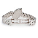 腕時計 カルティエ Cartier デリス ドゥ カルティエ SM WG800004 クオーツ レディース K18WG無垢 純正ダイヤ シルバー ローマン 青針