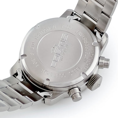 腕時計 フォルティス Fortis フリーガー クラシック クロノグラフ 597.11.11M 自動巻き メンズ ブラック デイデイト アラビア