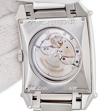 腕時計 ジラールペルゴ GIRARD PERREGAUX ヴィンテージ 1945 XXL スモールセコンド 25880-11-421-11A 自動巻き メンズ ブルー アラビア