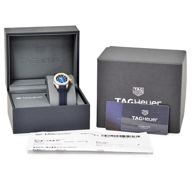 腕時計 タグホイヤー TAG Heuer アクアレーサー プロフェッショナル200 WBP2450.FT6215 自動巻き レディース K18YG×SS 純正ダイヤ