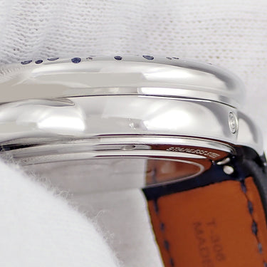 腕時計 エルメス HERMES アルソー プティット リュンヌ AR7.A30 自動巻き レディース 純正ダイヤ サファイア シェル ムーンフェイズ
