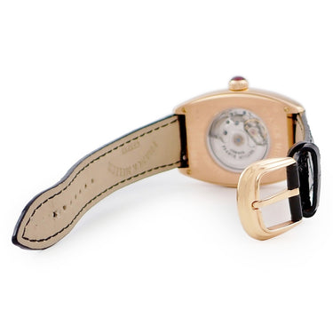 腕時計 フランクミュラー FRANCK MULLER トノウカーベックス 7500 SC AT FO REL HO ASIA LTD 5N 自動巻き レディース K18RG無垢 ギョーシェ
