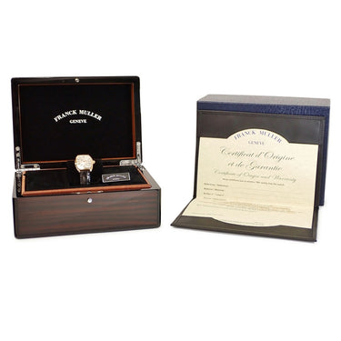 腕時計 フランクミュラー FRANCK MULLER トノウカーベックス 7500 SC AT FO REL HO ASIA LTD 5N 自動巻き レディース K18RG無垢 ギョーシェ