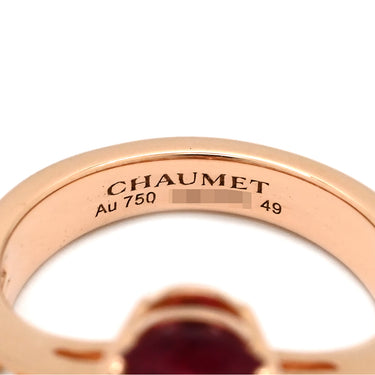 ショーメ CHAUMET ジョゼフィーヌ ティアラ ピンクゴールド K18PG ダイヤモンド ルベライト #49(JP9) リング 指輪 ダイヤモンド ブリリアントカット 8.5号