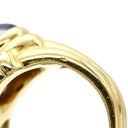 ブルガリ BVLGARI アイオライト パープル×イエローゴールド K18YG アイオライト リング 指輪 青紫 18K YG 750 10号