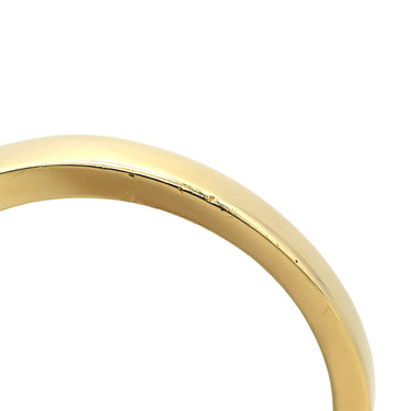 ティファニー Tiffany & Co シグニチャー ダイヤ イエローゴールド K18YG ダイヤモンド リング 指輪 750 YG T＆Co. X クロス バゲット ブリリアントカット 11号