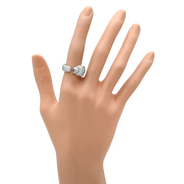 カルティエ Cartier パンテール ドゥ カルティエ パヴェダイヤ N4224900 ホワイトゴールド K18WG ダイヤモンド エメラルド オニキス #53(JP13) リング 指輪 ミディアム 750 18K 10.5号