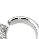 カルティエ Cartier パンテール ドゥ カルティエ パヴェダイヤ N4224900 ホワイトゴールド K18WG ダイヤモンド エメラルド オニキス #53(JP13) リング 指輪 ミディアム 750 18K 10.5号