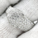 カルティエ Cartier パンテール ドゥ カルティエ パヴェダイヤ N4224900 ホワイトゴールド K18WG ダイヤモンド エメラルド オニキス #53(JP13) リング 指輪 ミディアム 750 18K 10.5号