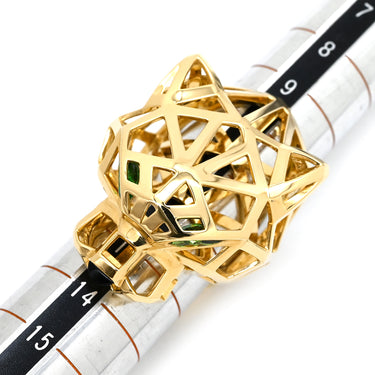 カルティエ Cartier パンテール ドゥ カルティエ N4722500 イエローゴールド K18YG オニキス ツァボライト #52(JP12) リング 指輪 750YG 18K オニキス ツァボライト 11.5号