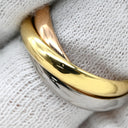 カルティエ Cartier トリニティクラシック ホワイトゴールド×イエローゴールド×ピンクゴールド K18WG K18YG K18PG #57(JP17) リング 指輪 3連 3カラー 3ゴールド18K 750 16.5号
