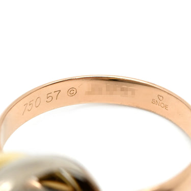 カルティエ Cartier トリニティクラシック ホワイトゴールド×イエローゴールド×ピンクゴールド K18WG K18YG K18PG #57(JP17) リング 指輪 3連 3カラー 3ゴールド18K 750 16.5号