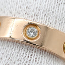 カルティエ Cartier LOVE ミニラブリング フルダイヤ B4050800 ピンクゴールド K18PG ダイヤモンド #50(JP10) リング 指輪 スモールモデル 750 18K PG 8石 10号