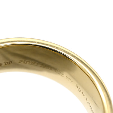 ティファニー Tiffany & Co T TWO ワイド パヴェダイヤ イエローゴールド K18YG ダイヤモンド リング 指輪 T＆Co. 18K AU750 YG 11.5号