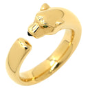 カルティエ Cartier パンテール ドゥ カルティエ SM B4230100 イエローゴールド K18YG オニキス ツァボライト #50(JP10) リング 指輪 750 YG オニキス ツァボライト 9.5号