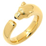カルティエ Cartier パンテール ドゥ カルティエ SM B4230100 イエローゴールド K18YG オニキス ツァボライト #50(JP10) リング 指輪 750 YG オニキス ツァボライト 9.5号