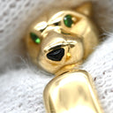 カルティエ Cartier パンテール ドゥ カルティエ SM B4230100 イエローゴールド K18YG オニキス ツァボライト #50(JP10) リング 指輪 750 YG オニキス ツァボライト 9.5号