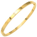 カルティエ Cartier LOVE ラブブレスレット SM B6079117 イエローゴールド K18YG #17 ブレスレット 750 18K YG バングル