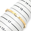 カルティエ Cartier LOVE ラブブレスレット SM B6079117 イエローゴールド K18YG #17 ブレスレット 750 18K YG バングル