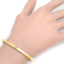 カルティエ Cartier LOVE ラブブレスレット SM B6079117 イエローゴールド K18YG #17 ブレスレット 750 18K YG バングル