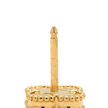 ヴァンクリーフアーペル Van Cleef & Arpels スウィート アルハンブラ VCARA44800 パールホワイト×イエローゴールド K18YG マザーオブパール ピアス 750 18K 18金 マザーオブパール
