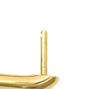 ティファニー Tiffany & Co ハードウェア ミディアム リンクピアス イエローゴールド K18YG ピアス T&Co. Au750 18K YG ゲージリンク