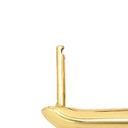 ティファニー Tiffany & Co ハードウェア ミディアム リンクピアス イエローゴールド K18YG ピアス T&Co. Au750 18K YG ゲージリンク