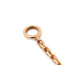 ヴァンクリーフアーペル Van Cleef & Arpels ヴィンテージ アルハンブラ ピンクXローズゴールド K18PG ダイヤモンド セーブル ネックレス PG金具 2015年ホリデー限定 セーブル 1Pダイヤ 18K