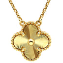 ヴァンクリーフアーペル Van Cleef & Arpels ヴィンテージ アルハンブラ ペンダント VCARP4KL00 イエローゴールド K18YG ネックレス Au750 18K ギヨシェ