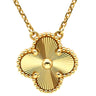 ヴァンクリーフアーペル Van Cleef & Arpels ヴィンテージ アルハンブラ ペンダント VCARP4KL00 イエローゴールド K18YG ネックレス Au750 18K ギヨシェ