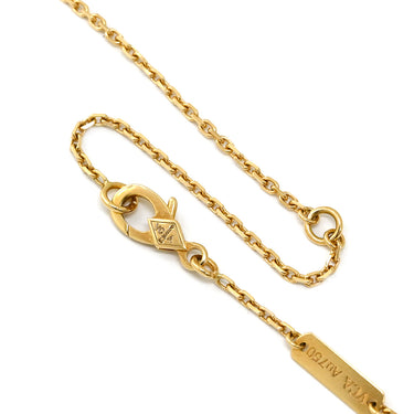 ヴァンクリーフアーペル Van Cleef & Arpels ヴィンテージ アルハンブラ ペンダント VCARP4KL00 イエローゴールド K18YG ネックレス Au750 18K ギヨシェ