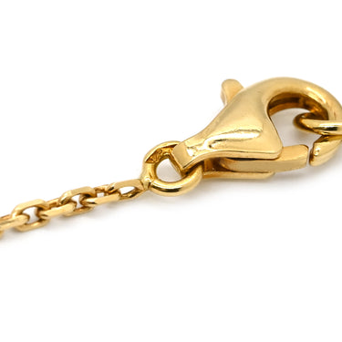 ヴァンクリーフアーペル Van Cleef & Arpels ヴィンテージ アルハンブラ ペンダント VCARA45800 ブラック×イエローゴールド K18YG オニキス ネックレス Au750 18K 黒 オニキス