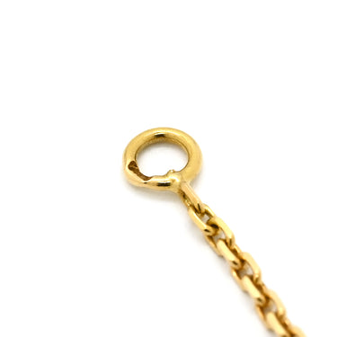 ヴァンクリーフアーペル Van Cleef & Arpels ヴィンテージ アルハンブラ ペンダント VCARA45800 ブラック×イエローゴールド K18YG オニキス ネックレス Au750 18K 黒 オニキス