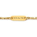 ヴァンクリーフアーペル Van Cleef & Arpels ヴィンテージ アルハンブラ ペンダント VCARA45800 ブラック×イエローゴールド K18YG オニキス ネックレス Au750 18K 黒 オニキス