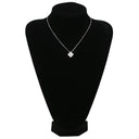 ヴァンクリーフアーペル Van Cleef & Arpels ヴィンテージアルハンブラ ペンダント VCARA46100 ホワイトゴールド K18WG ダイヤモンド ネックレス Au750 K18 WG 12Pダイヤ