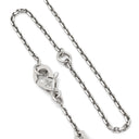ヴァンクリーフアーペル Van Cleef & Arpels ヴィンテージアルハンブラ ペンダント VCARA46100 ホワイトゴールド K18WG ダイヤモンド ネックレス Au750 K18 WG 12Pダイヤ